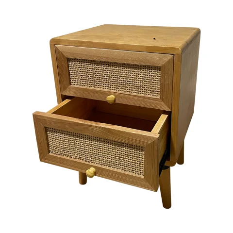 Wooden Bedside Table