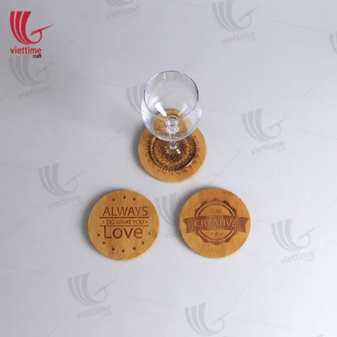 Wooden Coaster Collection Set Of 3