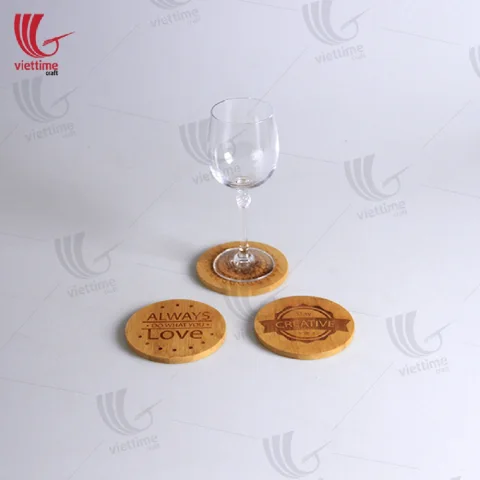 Wooden Coaster Collection Set Of 3