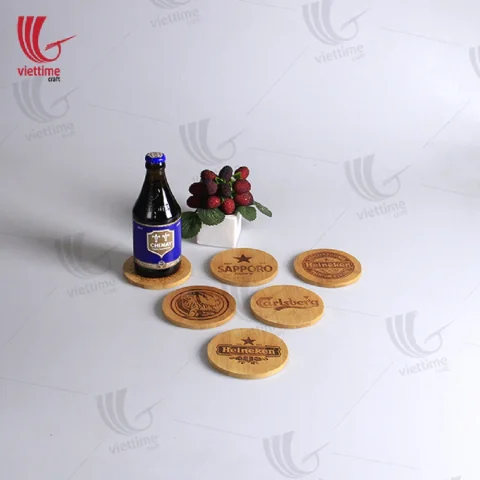 Wooden Coaster Collection Set Of 3