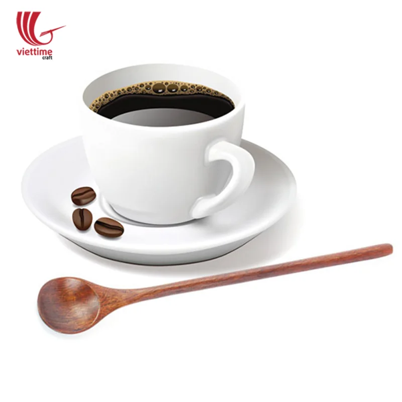 Natural Small Wooden Coffee Spoons Wholesale