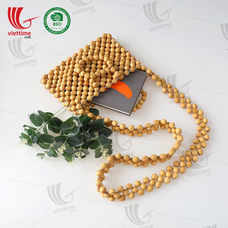 New Ideal Wooden Bead Bag Wholesale
