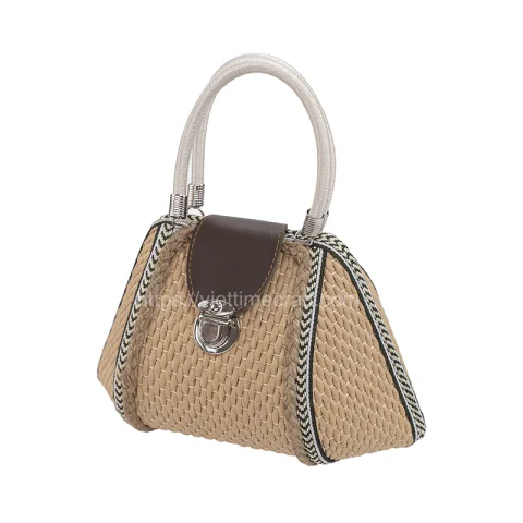 Mussel Shape Straw Handbag Wholesale