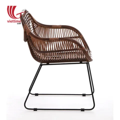 Bequeme Rattan Armchair For Home