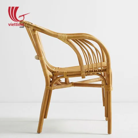 Natural Comfortable Rattan Armchair