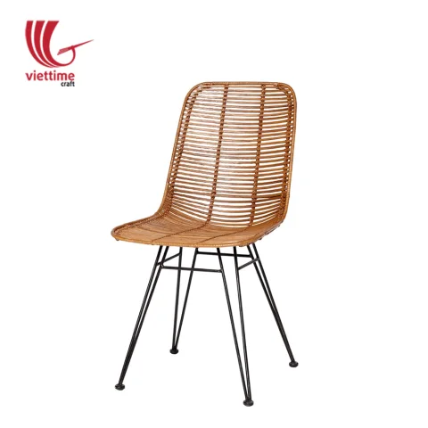 Tall Wicker Bar Stool Rattan Chair