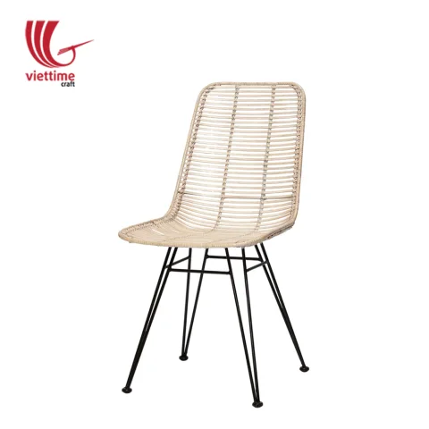 Tall Wicker Bar Stool Rattan Chair