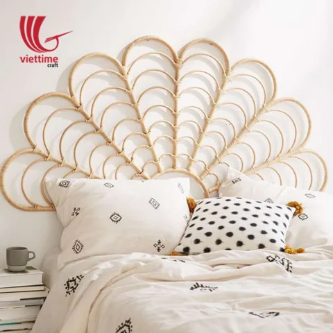 Yellow Rattan Bed Headboard Wholesale