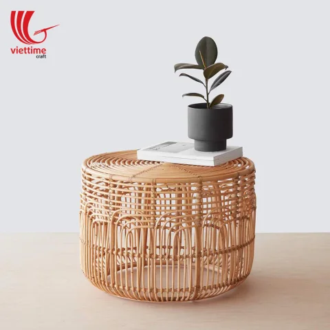 Rattan Export Round Rattan Side Table For Home - REX-GMVTC09649710