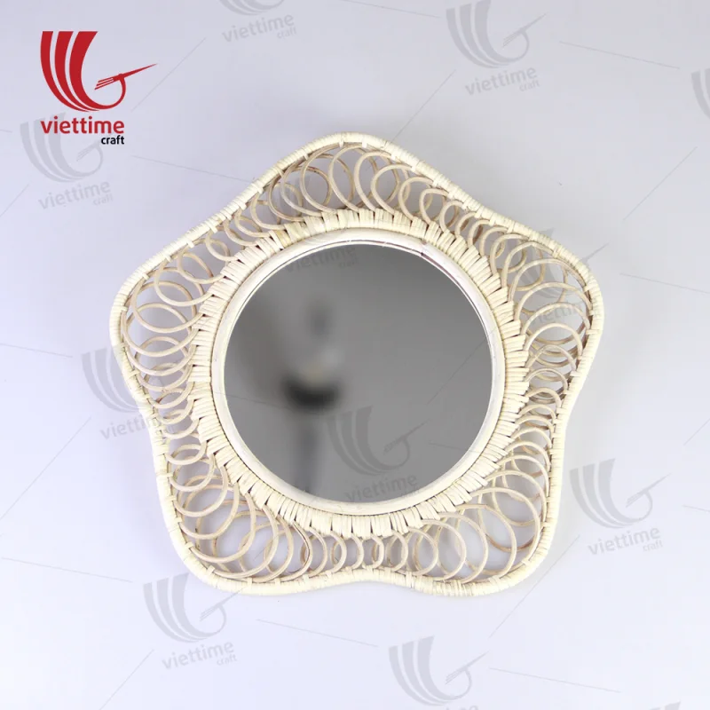 Vintage Sunburst Style Rattan Mirrors Wholesale