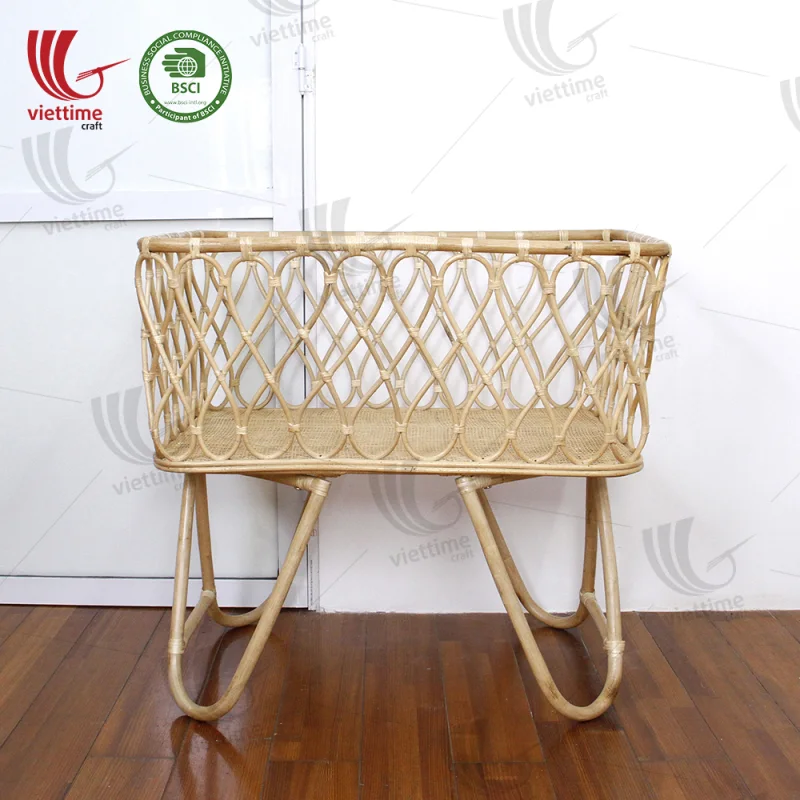 Baby Children Rattan Crib Wholesale