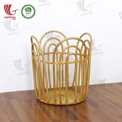 Rattan Export Open Handwoven Rattan Laundry Basket - REX-GMVTC229