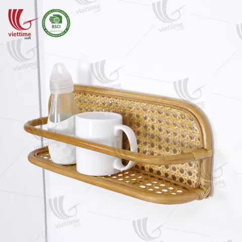 Rattan Wall Shelf For Storage Wholesale