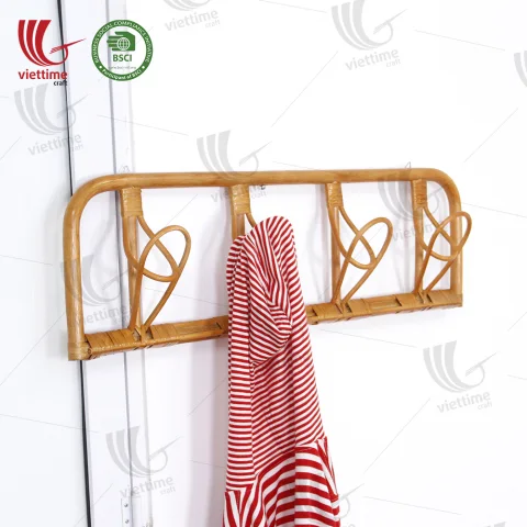 Rattan Export Rattan Coat Rack Wall Hanging Wholesale - REX-GMVTC235