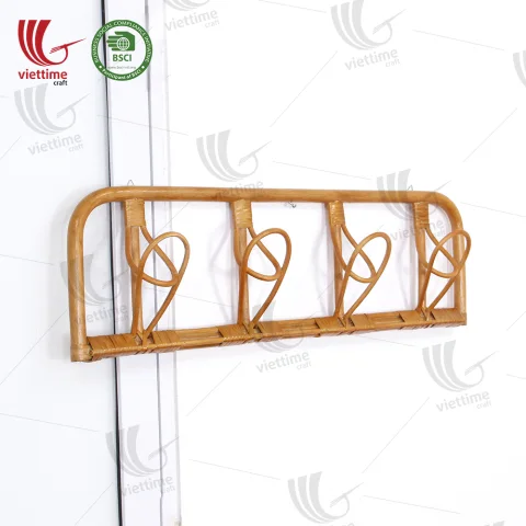Rattan Coat Rack Wall Hanging Wholesale