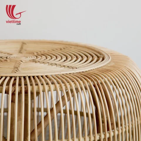 Round Wicker Rattan Side Table Wholesale