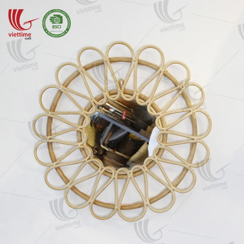 New Rattan Mirror Decor Wall Wholesale