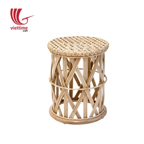 Rattan Export Big Children Stool Rattan Chair - REX-GMVTC485