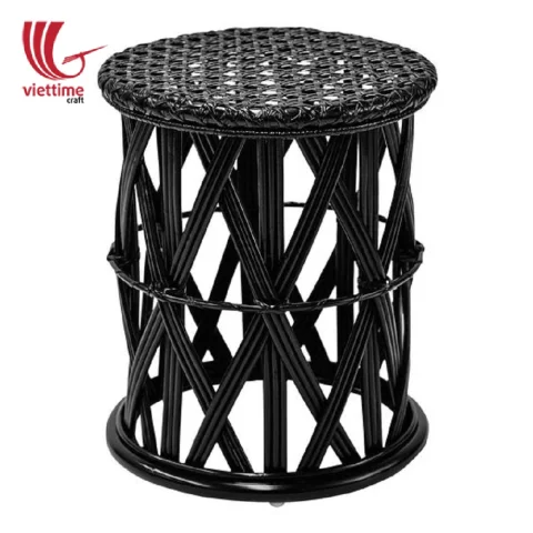 Big Children Stool Rattan Chair