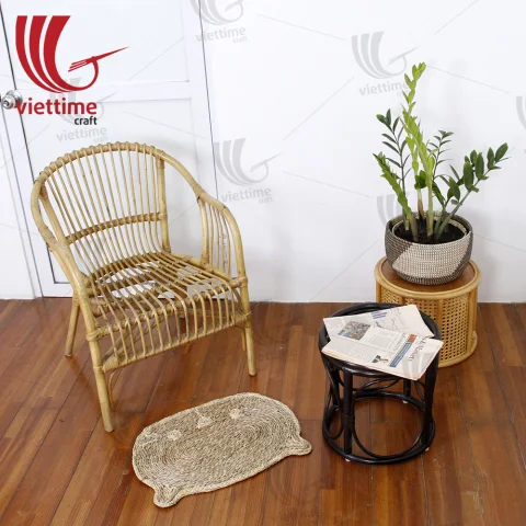Rattan Export Rattan Armchair & Side Table Set - REX-GMVTC5641840