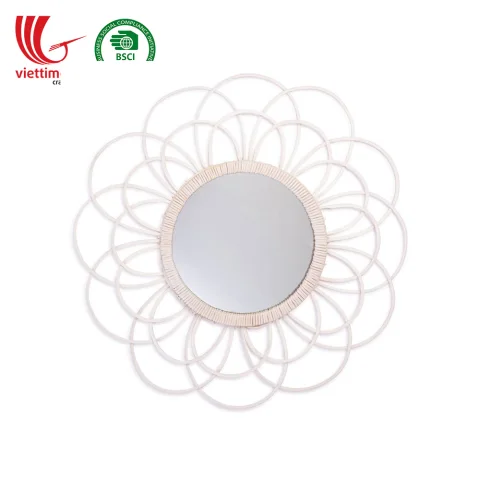 New Rattan Mirror Hanging Wall Wholesale