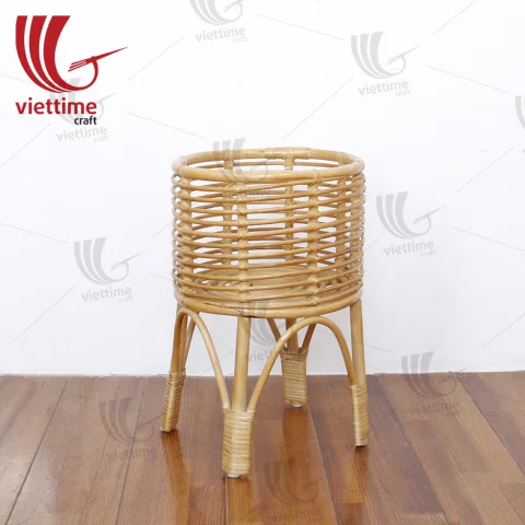 Vietnamese New Styled Rattan Plant Stand