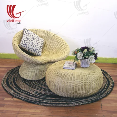 Rattan Coffee Table Chair Set Wholesale