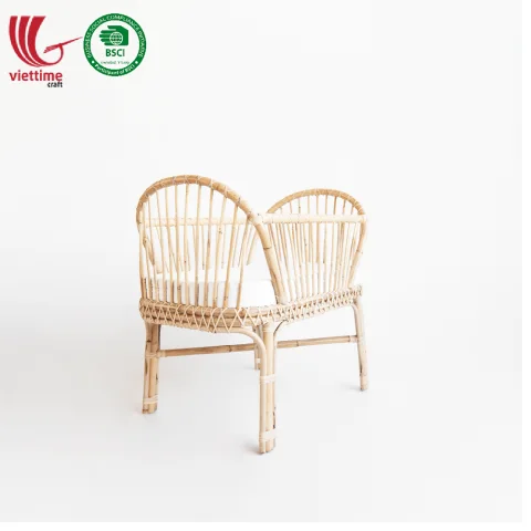 Baby Children Rattan Crib In Natural
