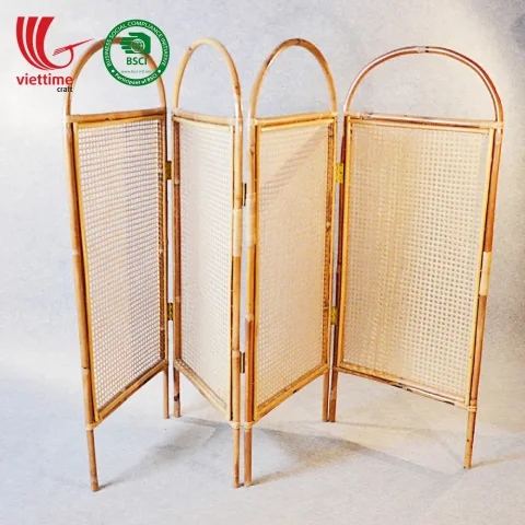 Rattan Export Rattan Folding Screen Room Divider - REX-GMVTC98451