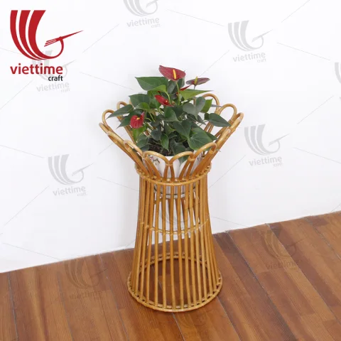 2019 New Popular Rattan Plant Stand