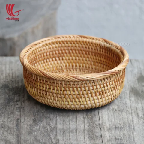 Big Rattan Bowl Set Of 3 For Fruit
