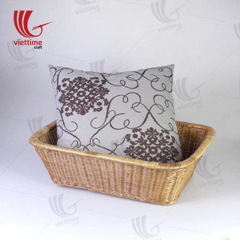 Curve Medium Rattan Storage Basket