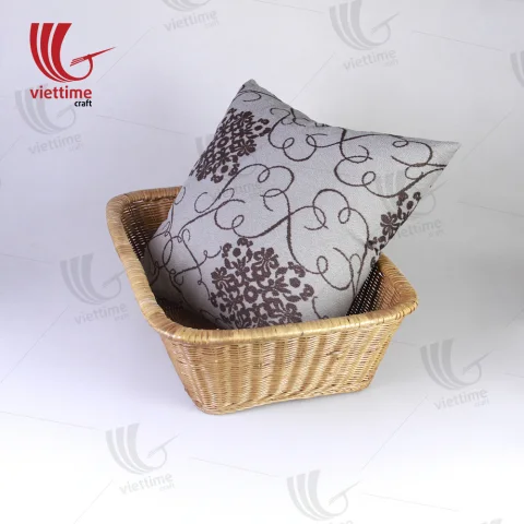 Curve Medium Rattan Storage Basket