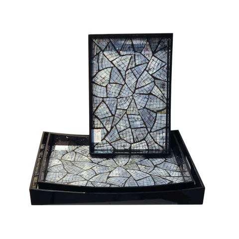 Mother Of Pearl Inlaid Tray
