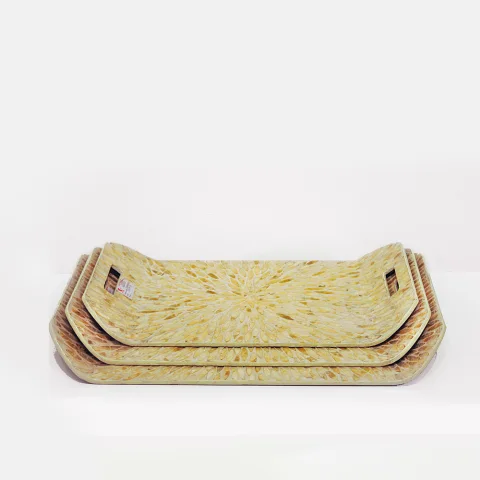 Mother Of Pearl Inlaid Tray
