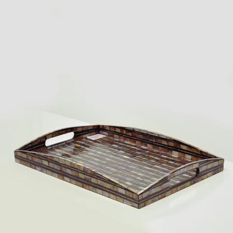 Mother Of Pearl Inlaid Tray