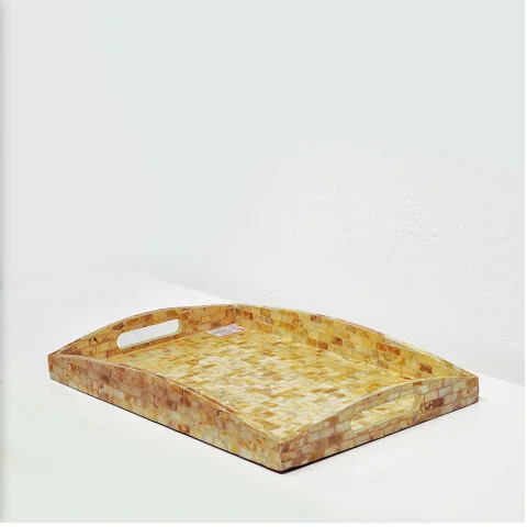 Mother Of Pearl Inlaid Tray
