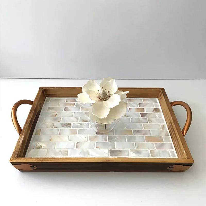 Mother Of Pearl Inlaid Tray