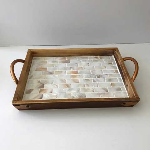 Mother Of Pearl Inlaid Tray