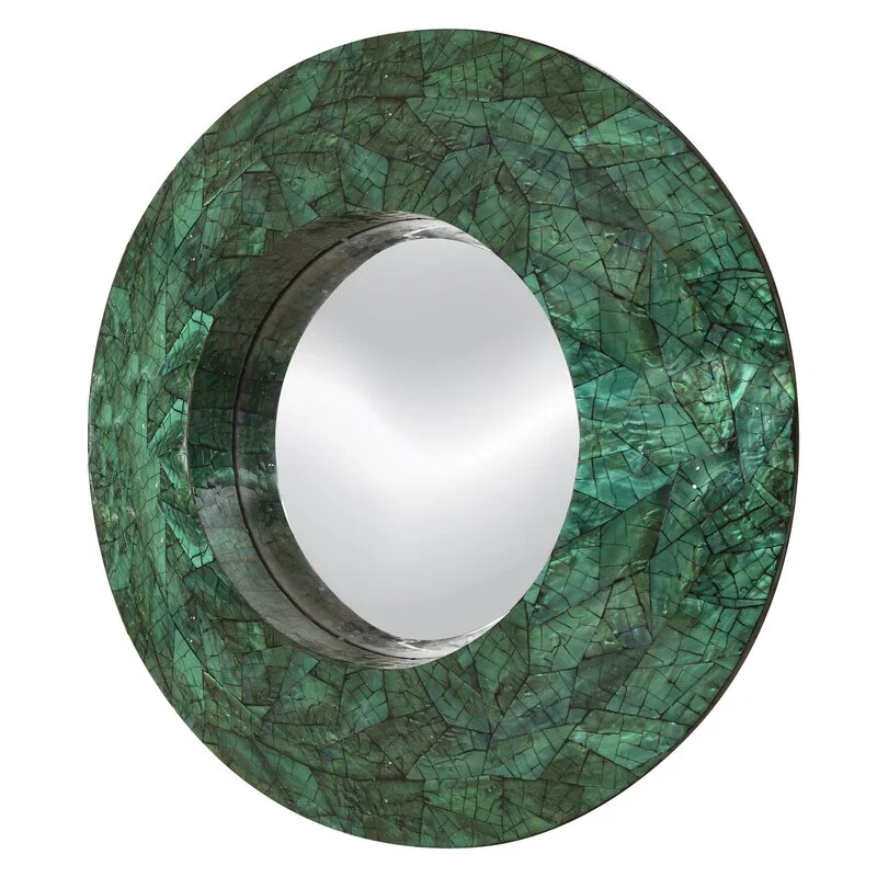 Mother Of Pearl Inlaid Mirror