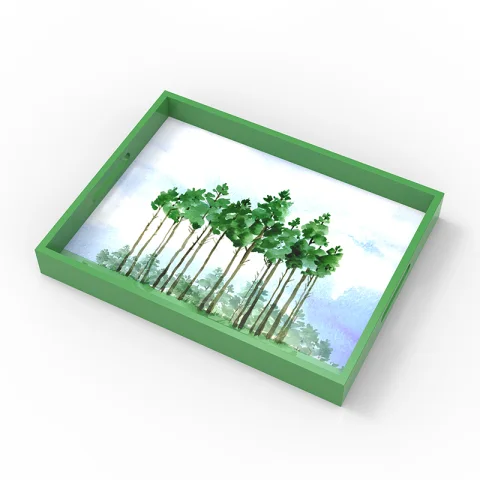 Decorative Lacquer Tray