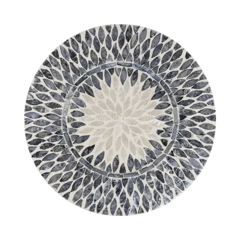 Inlaid Mother Of Pearl Charger/Placemat