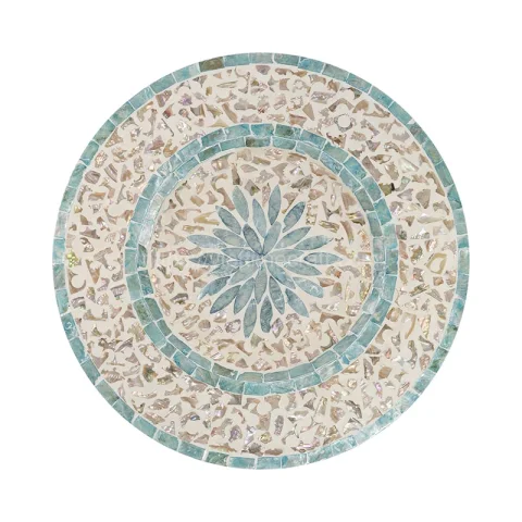 Inlaid Mother Of Pearl Charger/Placemat