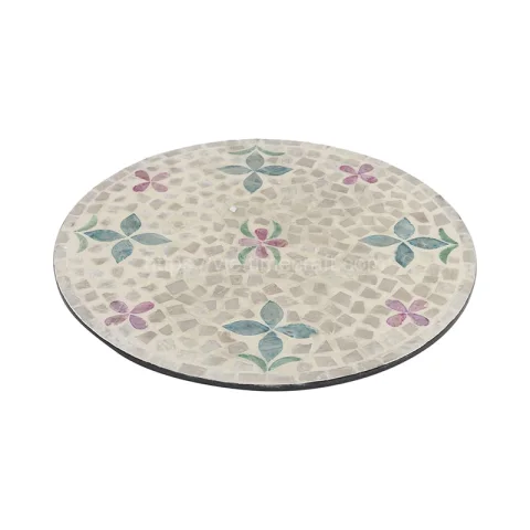 Inlaid Mother Of Pearl Charger/Placemat