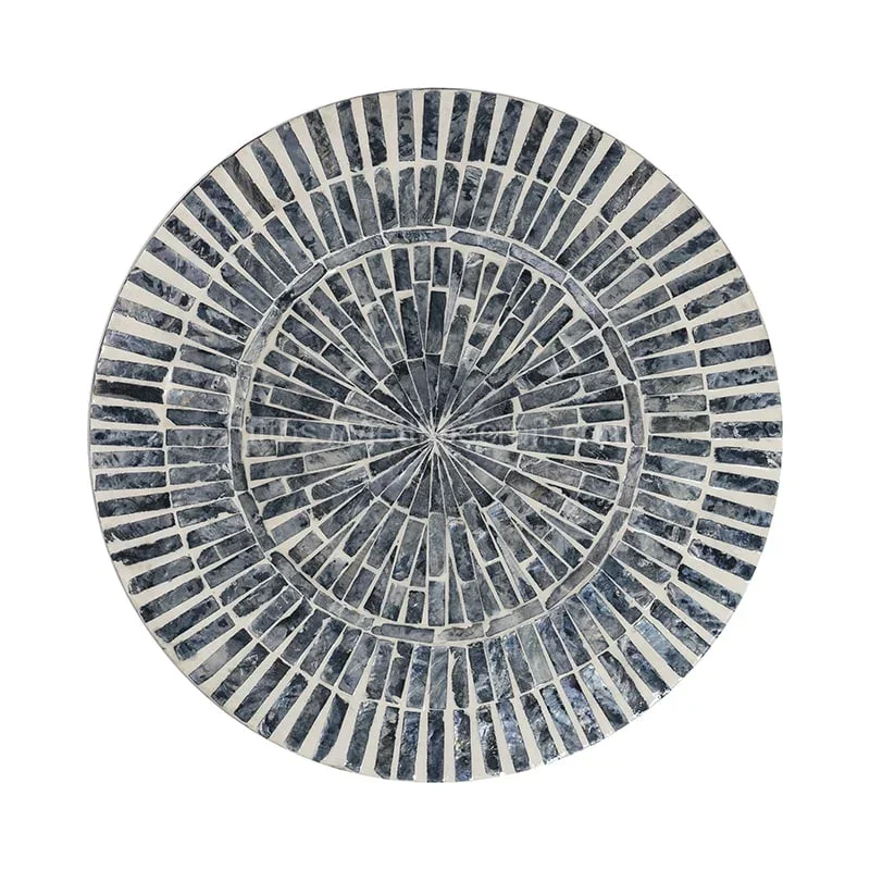 Best Selling Inlaid Mother Of Pearl Charger