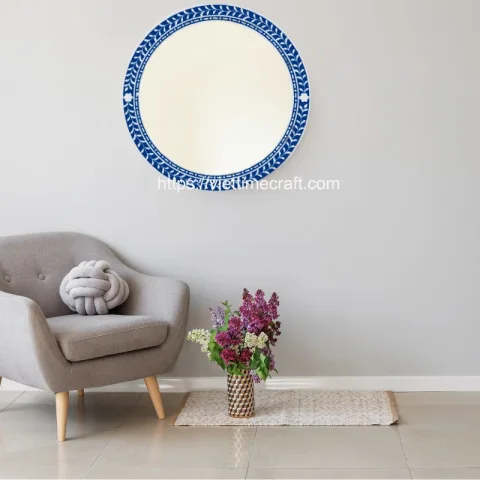 New Design Mother Of Pearl Mirror Wall Hanging
