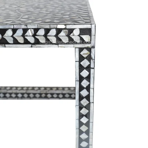 Set of Two Mother of Pearl Inlay Side Table