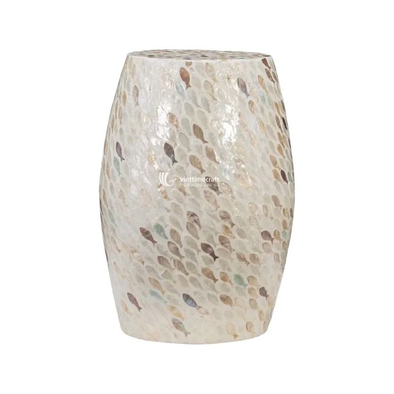 Mother of Pearl Shell Handmade Side and End Or Accent Table – KT0064
