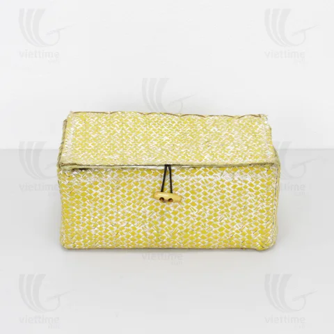Palm Leaf Basket Set