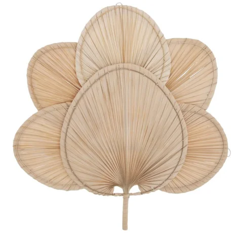 Palm Leaf Wall Fan